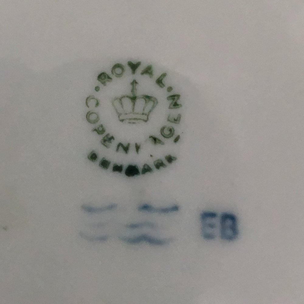VTG Royal Copenhagen Denmark 6" Mors Dag 1975 Mother's Day Collector Plate - Picture 4 of 5